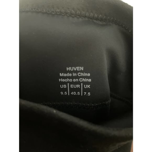 Mix No. 6 Black Over-the-Knee Boots with Glitter Heel - Picture 8 of 10